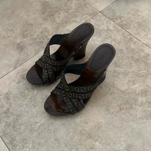 Fendi wedges